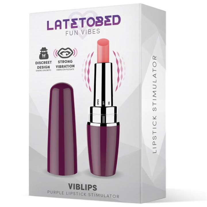 Viblips Estimulador Batom Roxo