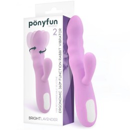 Brightlavender Vibrador e Rotador Duplo Motor 360º USB Silicone