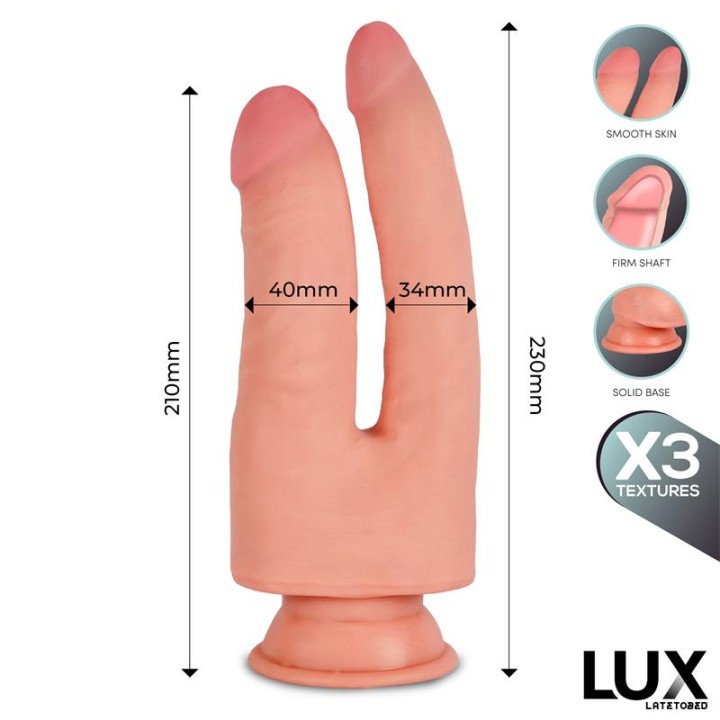 Franz Dildo Duplo Tripla Densidade 8.2 - 9