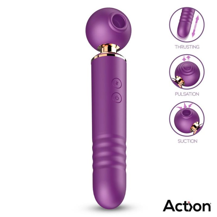 Arion Massajador com Sucção, Thrusting e Pulsação