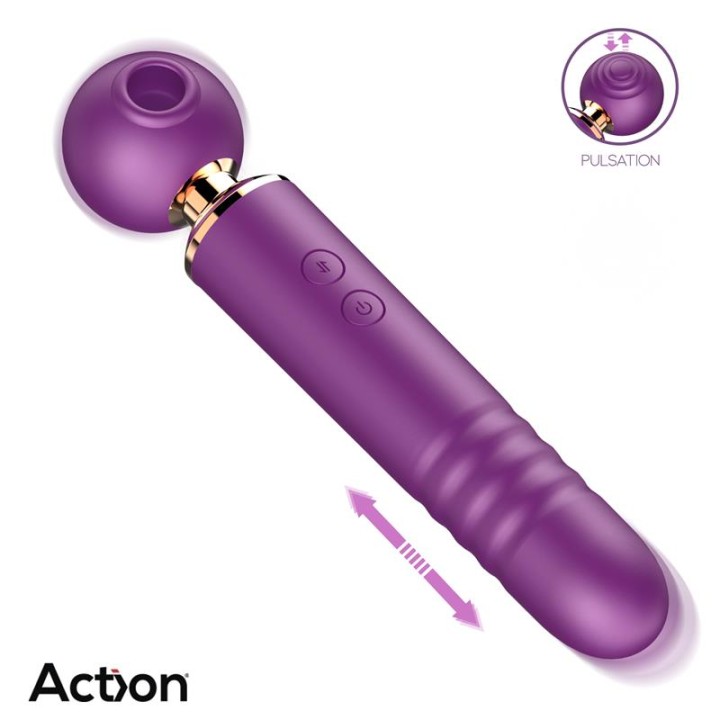 Arion Massajador com Sucção, Thrusting e Pulsação
