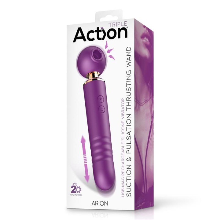 Arion Massajador com Sucção, Thrusting e Pulsação