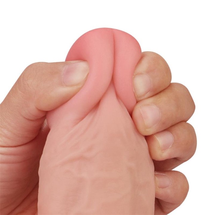 Dildo com Pele Retrátil 9 Natural