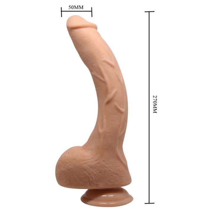 Dildo com Ventosa e Vibração