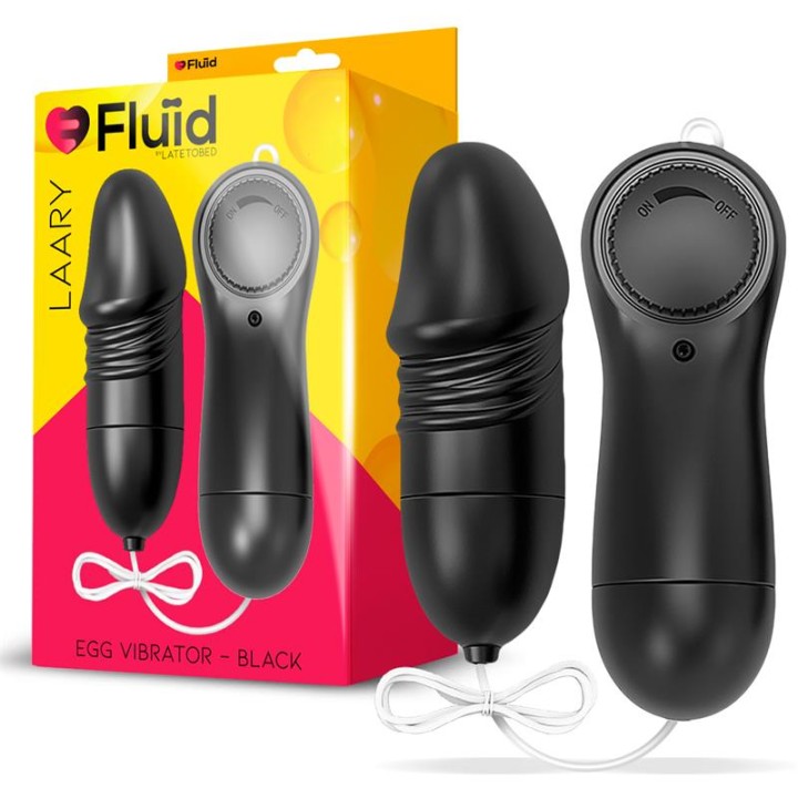Ovo Vibratório Laary Multi Velocidade Controlo Remoto Preto