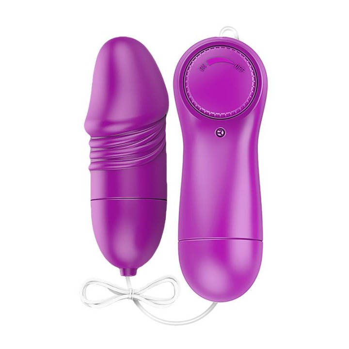 Ovo Vibratório Laary Multi Velocidade Controlo Remoto Púrpura