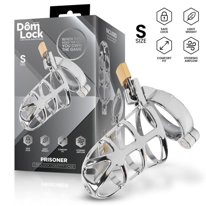 Jaula para Pénis Domlock Tamanho S