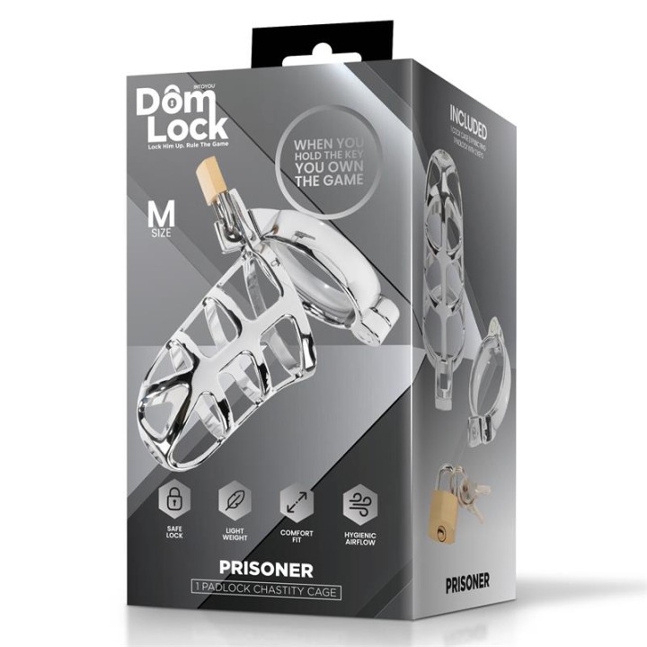 Jaula para Pénis Domlock Talla M