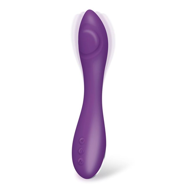 Vibrador No. Nine Ponto G com Função de Pulsação USB Magnético em Silicone