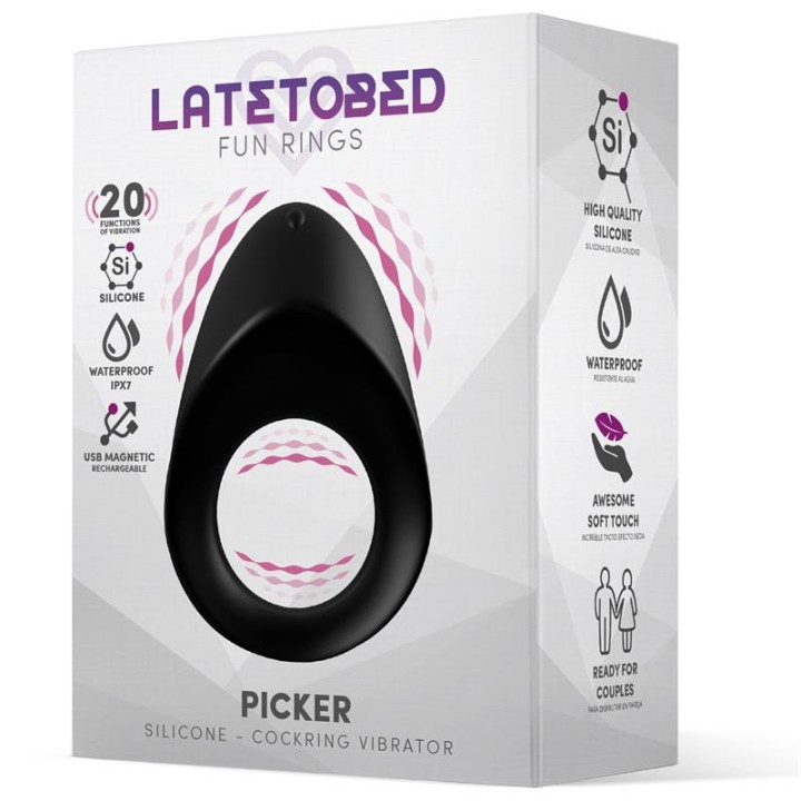 Anel Vibratório Picker para Casais em Silicone