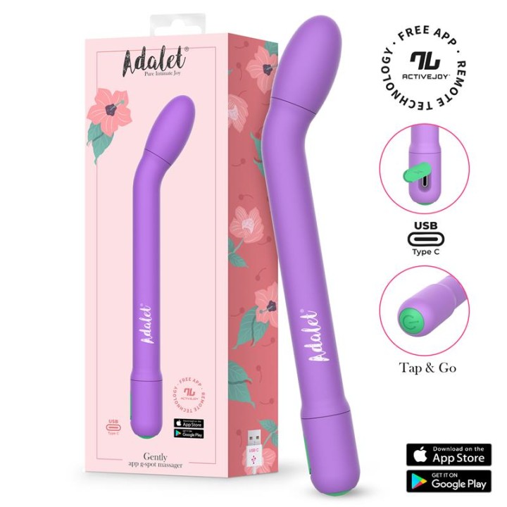Estimulador Suave Ponto G com APP Lavanda