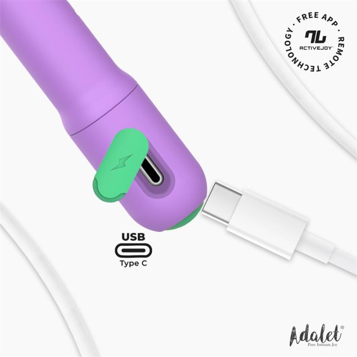 Estimulador Suave Ponto G com APP Lavanda