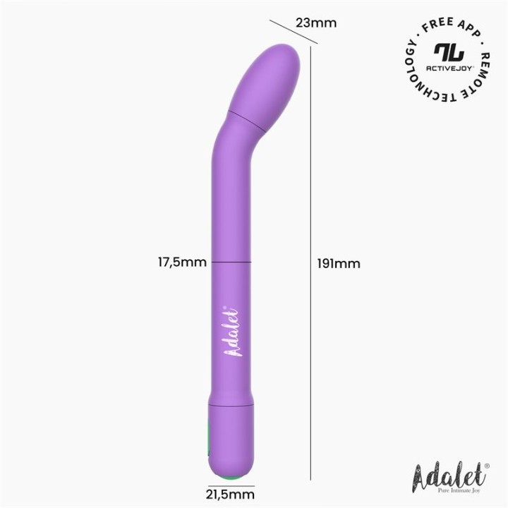 Estimulador Suave Ponto G com APP Lavanda