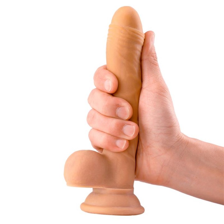 Dildo Realista Sean com Testículos 7.5" Natural