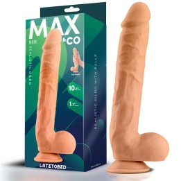 Ben Dildo Realista com Testículos 10.2 Natural