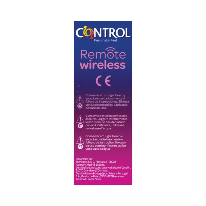 CONTROL - PERSONAL MASSAGER WIRELESS REMOTE CONTROL