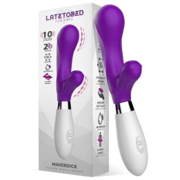Maverick Vibrador Silicone Roxo