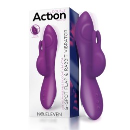 No. Eleven Vibrador com Coelho, Ponto G e Função de Pulsação USB Magnético Silicone
