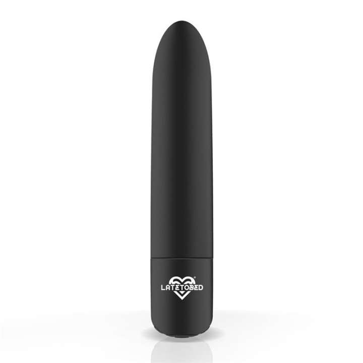 Shoty Bala Vibratória USB 10 Velocidades Potente Motor Negro