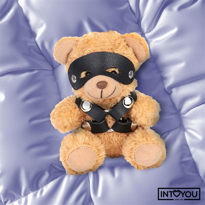 Porta-chaves Ursinho BDSM com Arnês Bearly