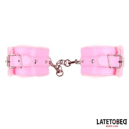 Algemas com Pelo Rosa