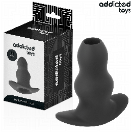 ADDICTED TOYS - HOLLOW ANAL PLUG SILICONE SIZE L 11.1 CM