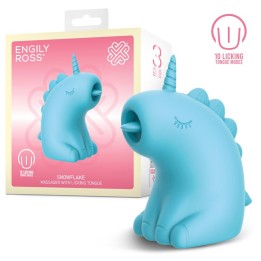 Estimulador Snowflake com Língua - Lameteo