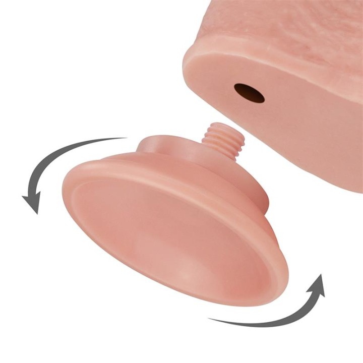Dildo com Pele Retrátil 7 Natural