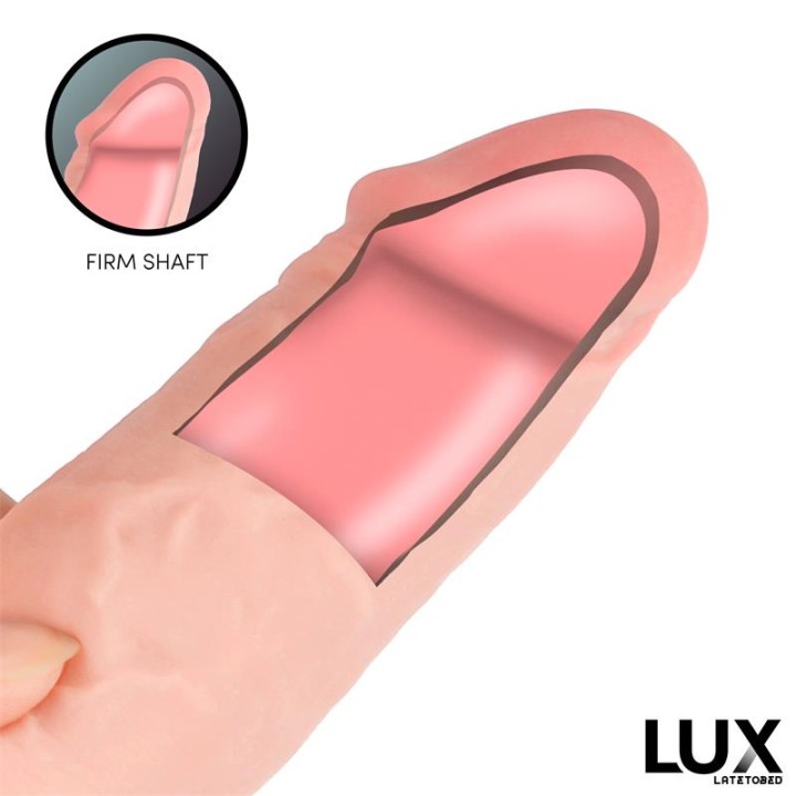Max Dildo Tripla Densidade com Testículos 8.2