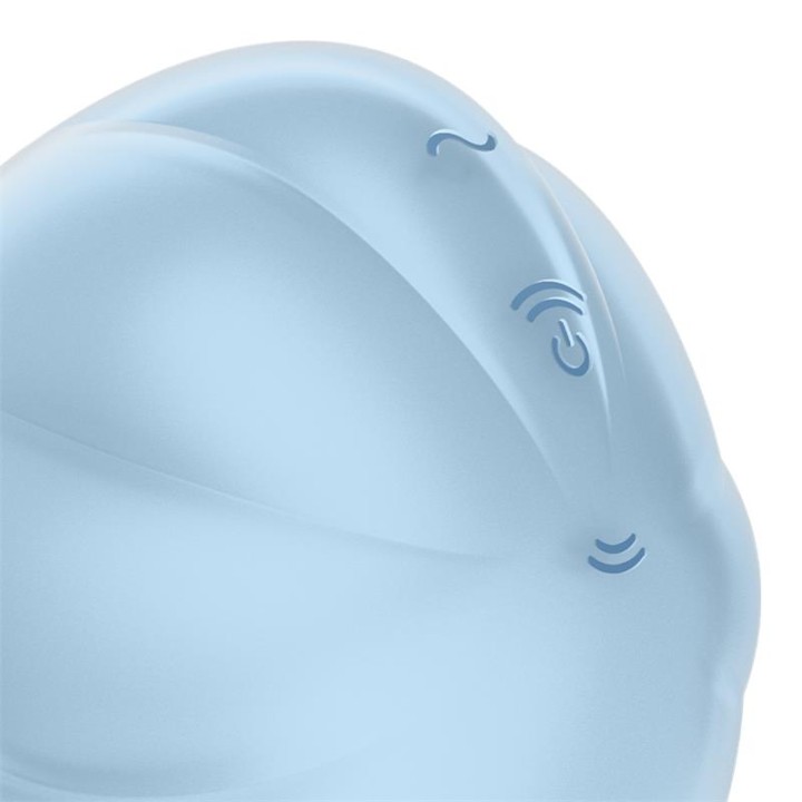 SATISFYER - CLOUD DANCER BLUE AIR PULSE VIBRATOR