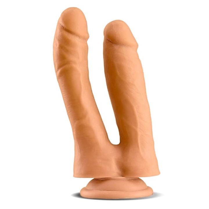 Dildo Duplo Realista Twin 7.1 Natural