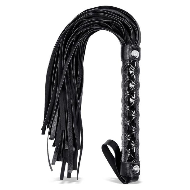 Flogger Sapphire em Couro Vegano