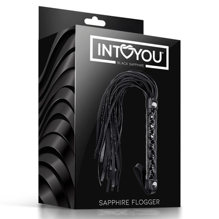 Flogger Sapphire em Couro Vegano