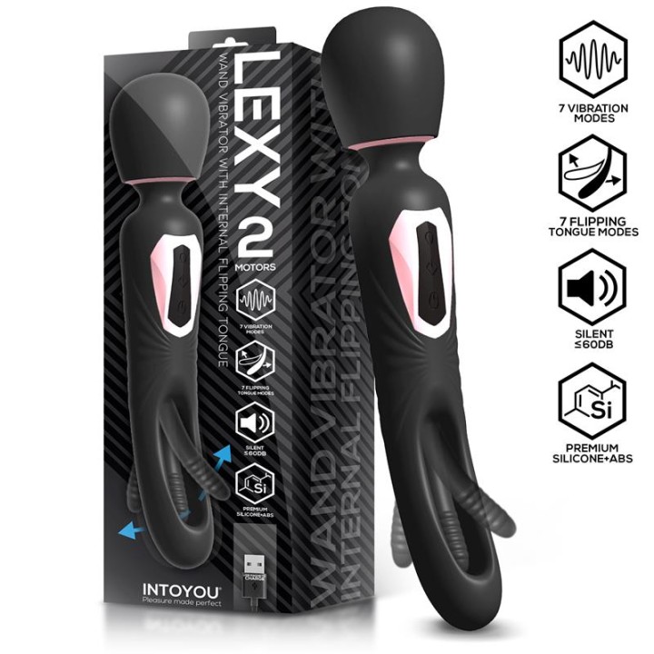 Lexy Vibrador com Língua Interna e Movimento Flipping