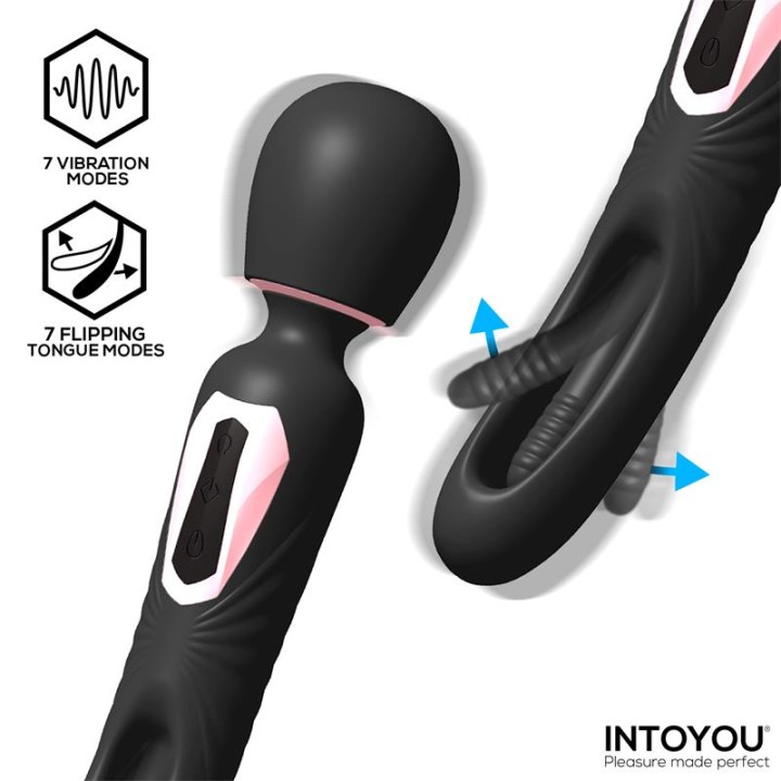 Lexy Vibrador com Língua Interna e Movimento Flipping