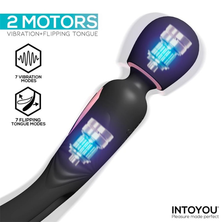 Lexy Vibrador com Língua Interna e Movimento Flipping