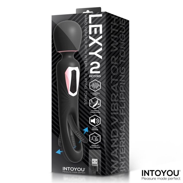 Lexy Vibrador com Língua Interna e Movimento Flipping