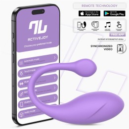 Ovo Vibratório Bulby com APP Lavanda