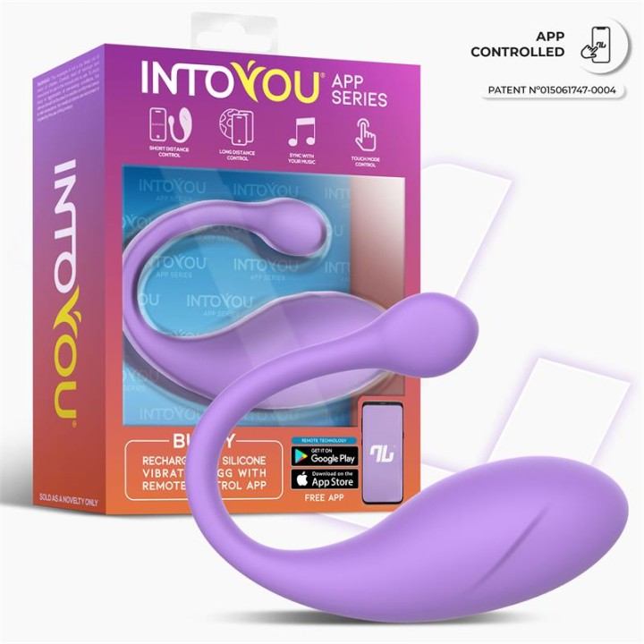 Ovo Vibratório Bulby com APP Lavanda
