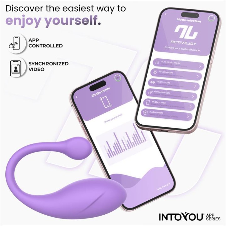 Ovo Vibratório Bulby com APP Lavanda