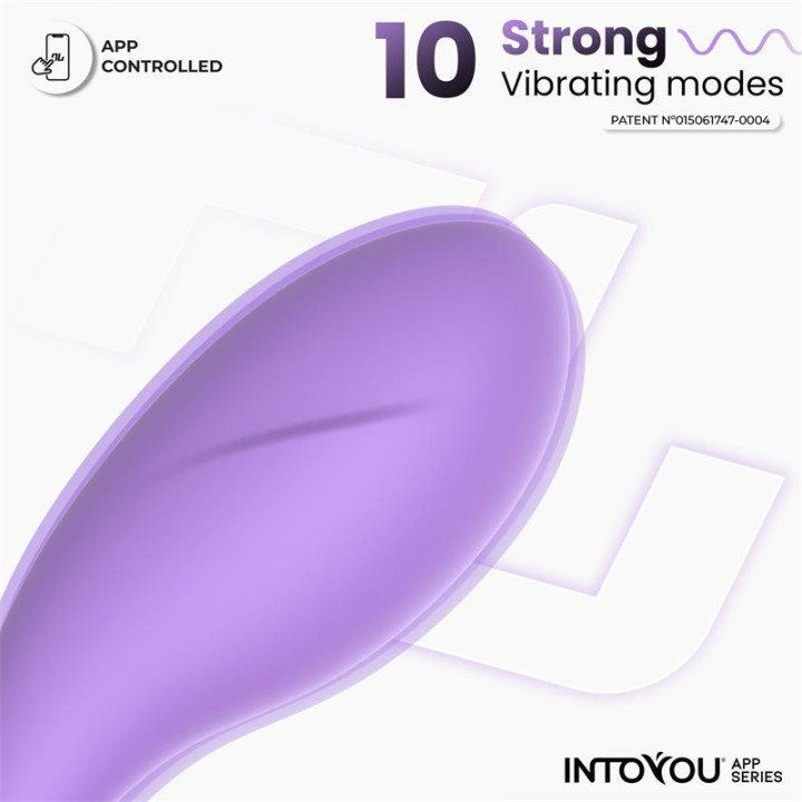 Ovo Vibratório Bulby com APP Lavanda