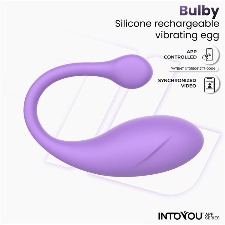 Ovo Vibratório Bulby com APP Lavanda