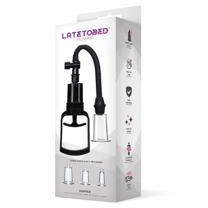 Dupper Bomba Manual para Vagina e Mamilos 3 Copas