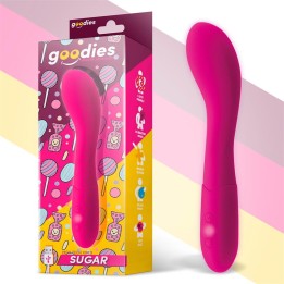 Vibrador Sugar Ponto G USB Silicone Fúcsia