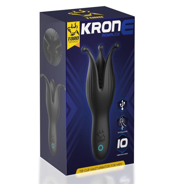 Krone Copa Masturbadora para Pénis Silicone USB