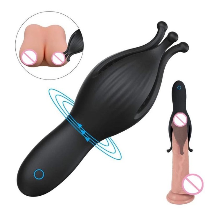 Krone Copa Masturbadora para Pénis Silicone USB
