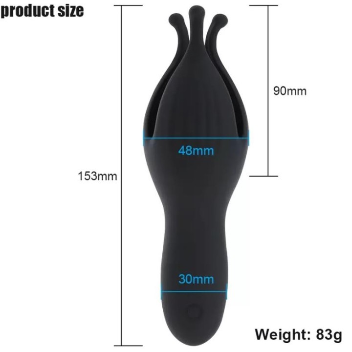 Krone Copa Masturbadora para Pénis Silicone USB