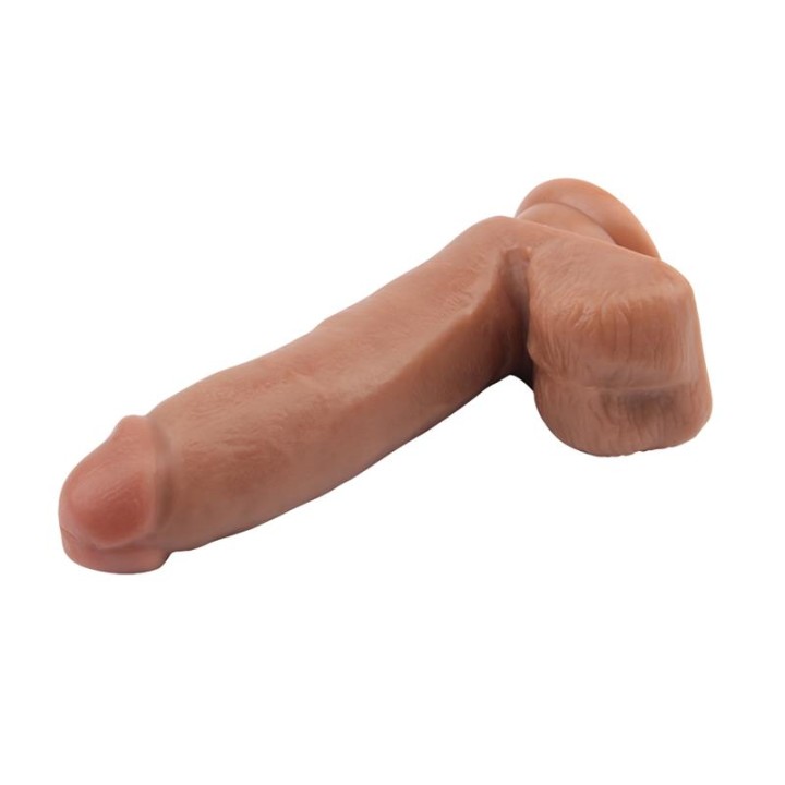 Dildo Dupla Densidade Fashion Dude 17 x 3.6 cm Bronzeado