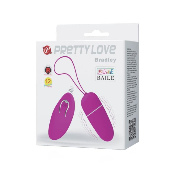 Ovo Vibratório Pretty Love Bradley Cor Púrpura