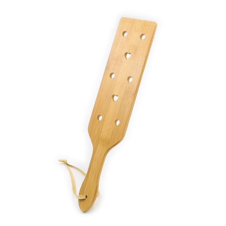 Pá de Bambu com Corações 33 cm
